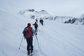 Sci-alpinistica al monte Gardena, stavolta sono con 15 amici del CAI-Albino il 6 dicembre 2009 - FOTOGALLERY